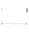 FUGAZ * LÁMPARA LED 38W - PINTURA ORO